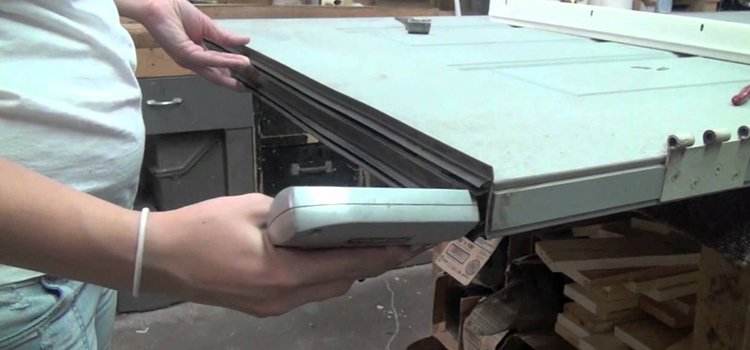 damaged steel door repair Midway